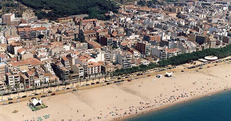 Playa Platja Gran, Calella, Barcelona / Fuente: mapama.gob.es