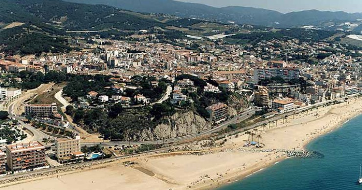 Playa El Cavaió, Canet de Mar, Barcelona / Fuente: mapama.gob.es