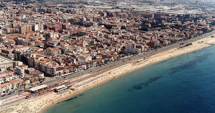 Playa Pla de l'Os, Premià de Mar, Barcelona / Fuente: mapama.gob.es