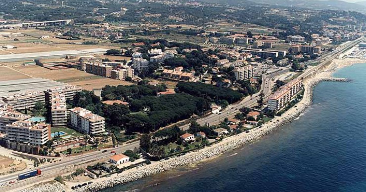 Playa L'Estació, Sant Andreu de Llavaneres, Barcelona / Fuente: mapama.gob.es