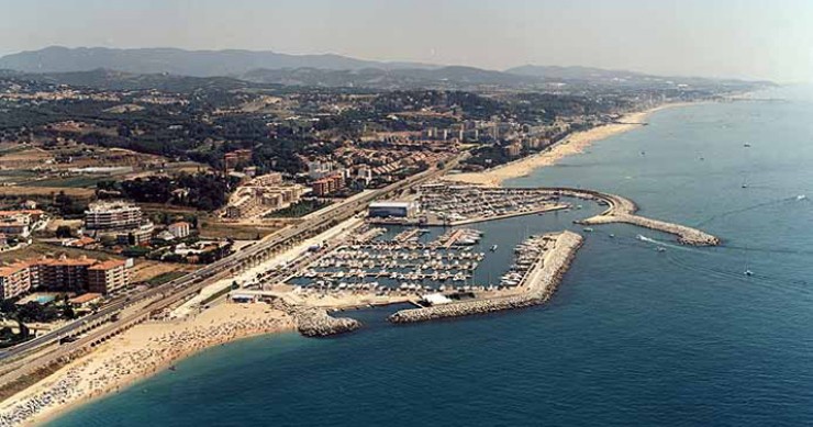 Playa Les Barques, Sant Andreu de Llavaneres, Barcelona / Fuente: mapama.gob.es