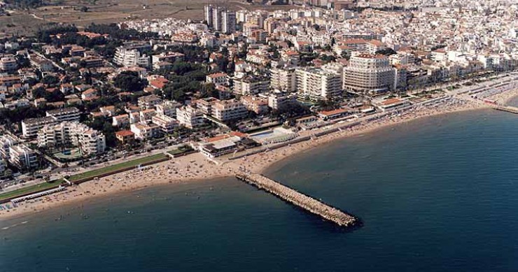 Playa La Bassa Rodona, Sitges, Barcelona / Fuente: mapama.gob.es