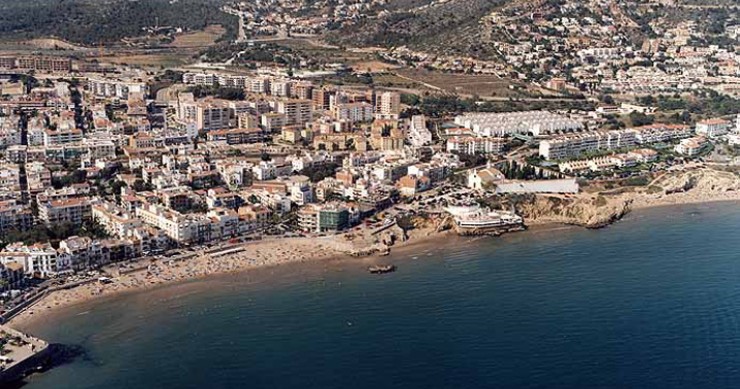 Playa Sant Sebastià, Sitges, Barcelona / Fuente: mapama.gob.es