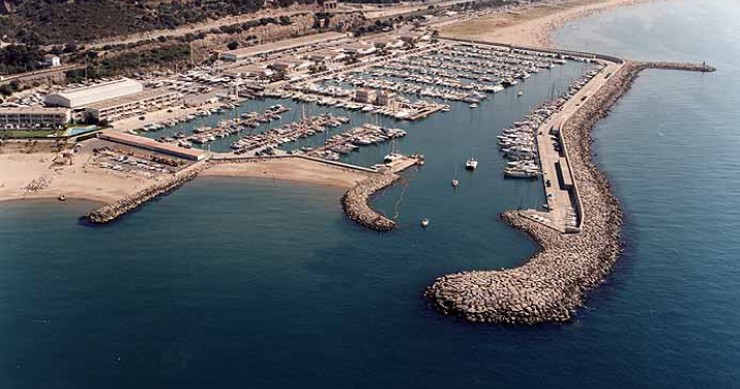 Playa Cala Ginesta, Sitges, Barcelona / Fuente: mapama.gob.es