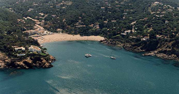 Playa Sa Riera, Begur, Girona / Fuente: mapama.gob.es