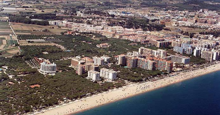 Playa S'Abanell, Blanes, Girona / Fuente: mapama.gob.es