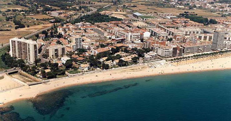 Playa Es Monestri, Calonge, Girona / Fuente: mapama.gob.es