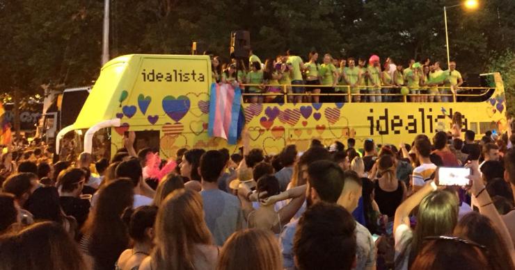 idealista participa en las jornadas del Orgullo 2018 en Madrid