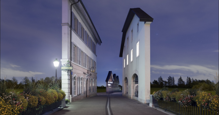 Cuando literalmente un pueblo se queda en ‘solo fachada’