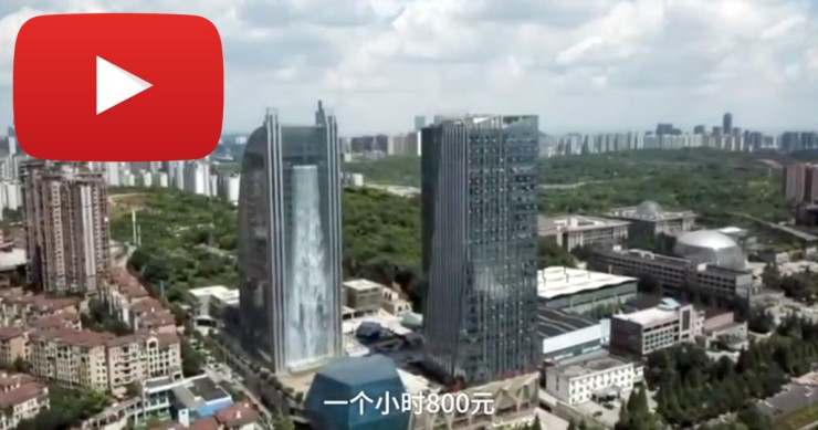 Error o innovación: el primer rascacielos con cascada incorporada