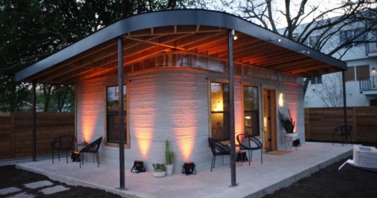 Descubre cómo es por dentro una casa construida con una impresora 3D en solo 24 horas
