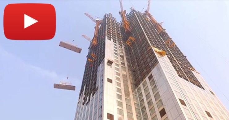 Mini Sky City, el rascacielos que se construyó en 19 días