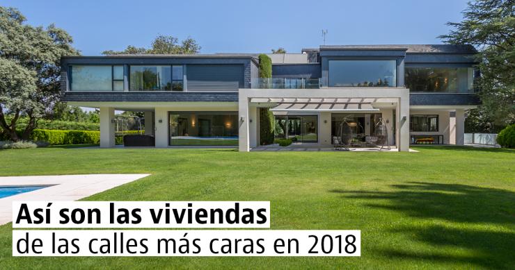 Casas de lujo: las 10 calles más caras de 2018