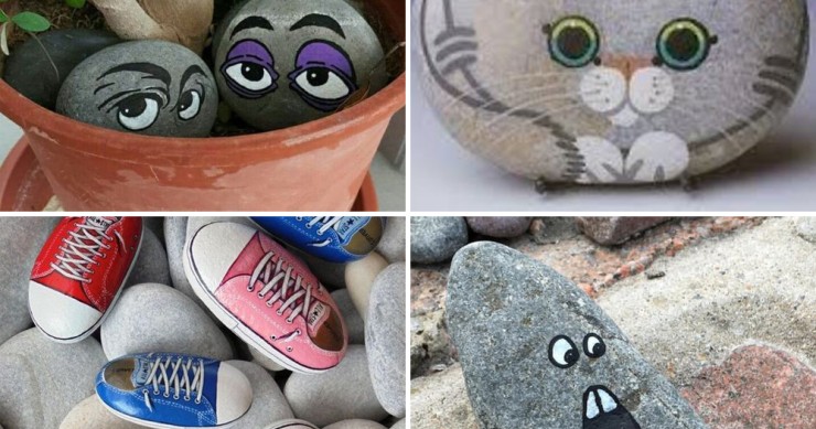 Ideas de decoración: alegra tu hogar con estas sorprendentes piedras pintadas