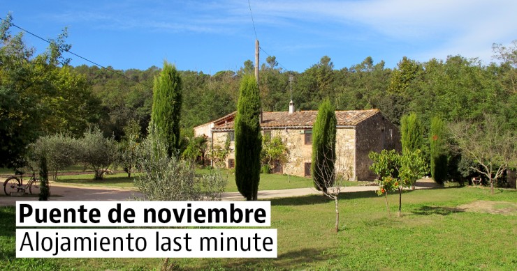 Casas rurales de última hora para escaparte el puente de noviembre