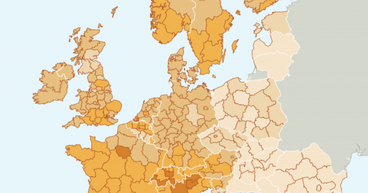 Imagen del día: Madrid, Castilla y León y Navarra, las zonas con más esperanza de vida de Europa