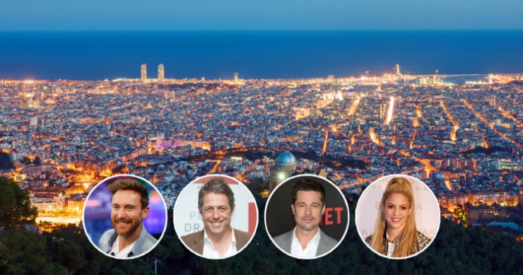 David Guetta, Hugh Grant, Brad Pitt and Shakira all have houses in Spain