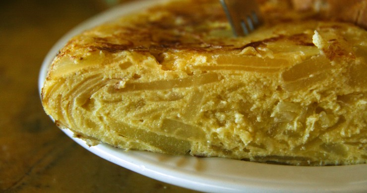 Die Tortilla, der Stolz der spanischen Küche / Wikipedia