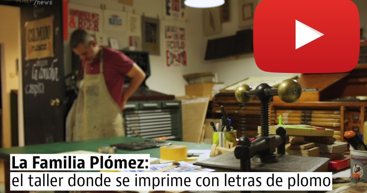 Familia Plómez o cómo imprimir al estilo 'Gutenberg' en pleno siglo XXI