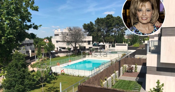 Así es la nueva casa de María Teresa Campos en Aravaca: chalet adosado de cuatro plantas y por 4.700 euros al mes