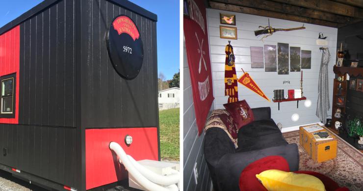 La minicasa perfecta para los fans de Harry Potter