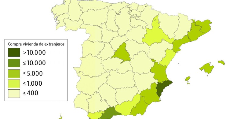 El flechazo de los extranjeros con España: la compra de viviendas marcará récord en 2018