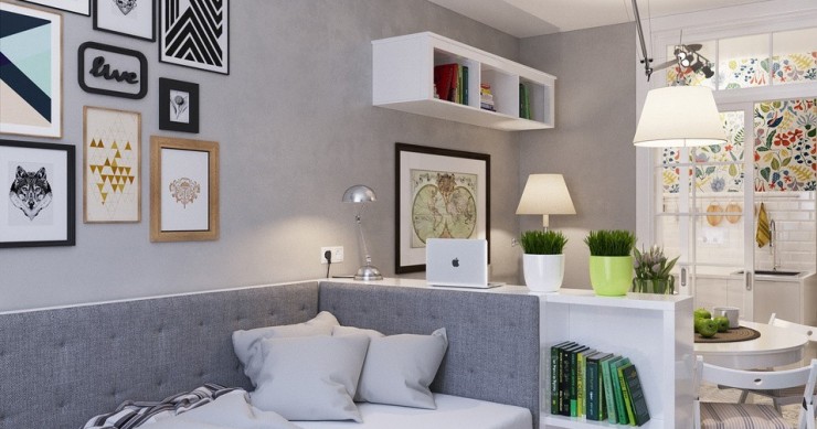 Diez casas de una sola habitación que consiguen parecer enormes