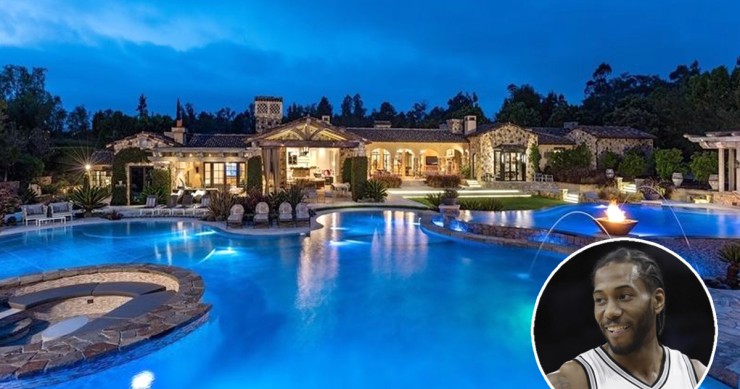 El jugador de baloncesto Kawhi Leonard compra una finca en California por 11 millones de euros