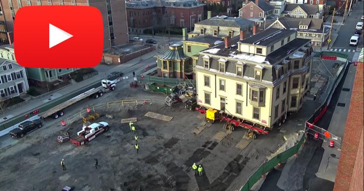 Esto sí que es una auténtica mudanza de todo un edificio
