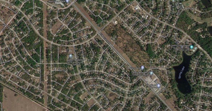 La peor pesadilla para cualquier cartero: las calles de Silver Springs Shores en Florida