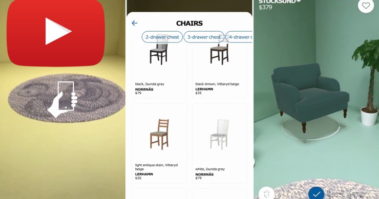 La app de Ikea para que veas cómo quedaría un mueble en tu casa antes de comprarlo 