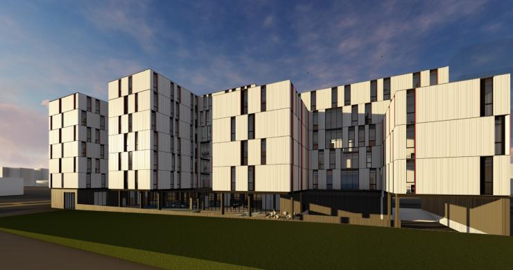 Así será la nueva residencia de estudiantes que habrá en el campus de Pamplona en 2021