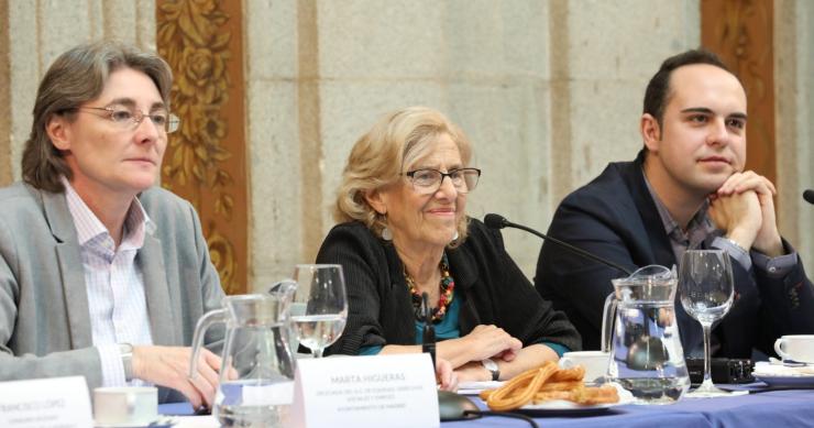 Manuela Carmena presenta los 10 ejes de su política de vivienda para Madrid