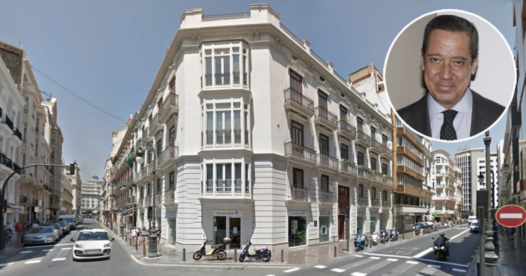 Este es el interior del piso de lujo donde vivió alquilado Eduardo Zaplana en el centro de Valencia