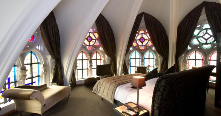 Una iglesia franciscana del siglo XVIII reconvertida en un hotel
