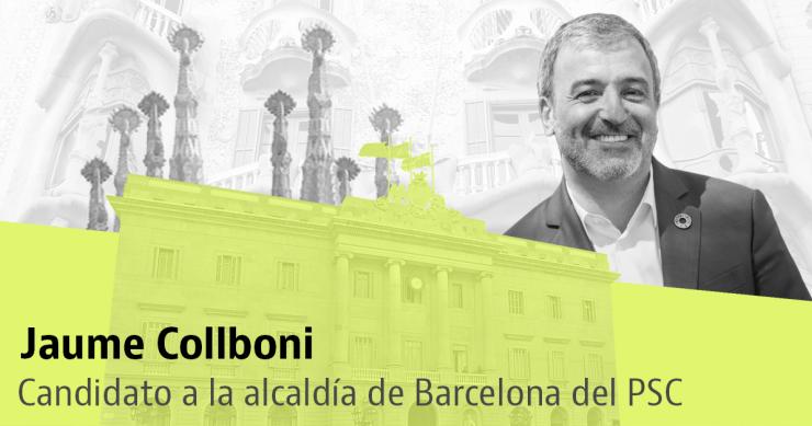 Jaume Collboni (PSC): “Ada Colau ganó en 2015 por lo que prometió y perderá por lo que no ha hecho”