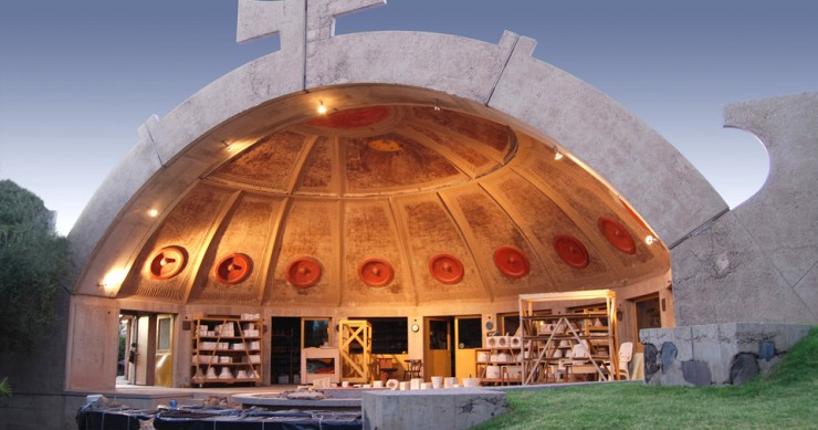 Arcosanti, de utopía de ciudad de futuro a comuna 'hippie'