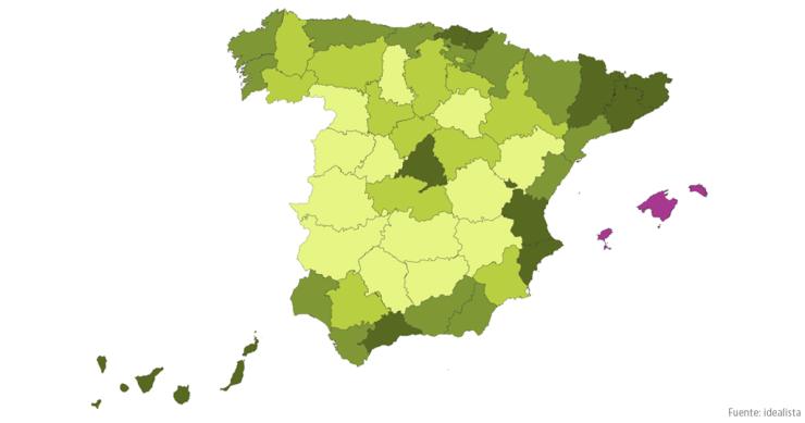 Estas son las zonas más caras de España para comprar casa más allá de las capitales