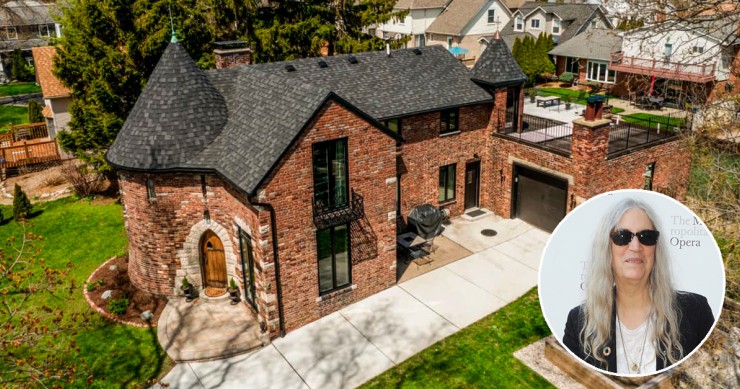 La musa del punk Patti Smith pone a la venta su castillo en Detroit