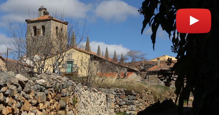 Bonilla de la Sierra, uno de los pueblos más bonitos de España por su iglesia pero sin escuela ni tiendas
