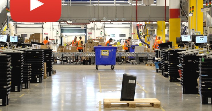 Del almacén a tu casa: el viaje de un paquete de Amazon en su centro logístico más robotizado de España
