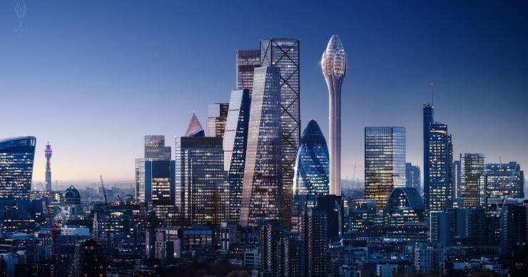 Así era The Tulip, el rascacielos diseñado por Norman Foster que ha paralizado el alcalde de Londres