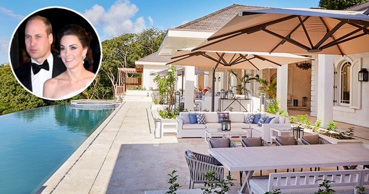 La isla privada del Caribe donde pasan sus vacaciones los duques de Cambridge