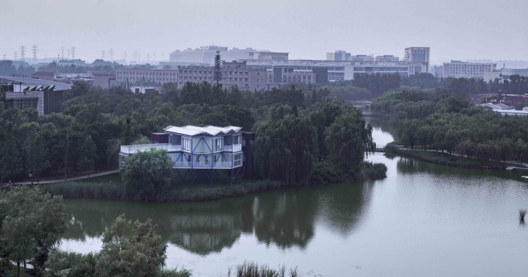 Este edificio prefabricado es el modelo para desarrollar una arquitectura sostenible en China