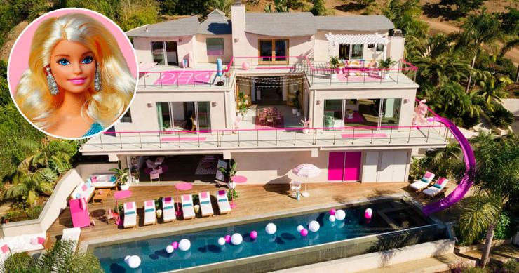 Barbie, magnate del ‘ladrillo’: pone en alquiler su mansión de ensueño en Malibú