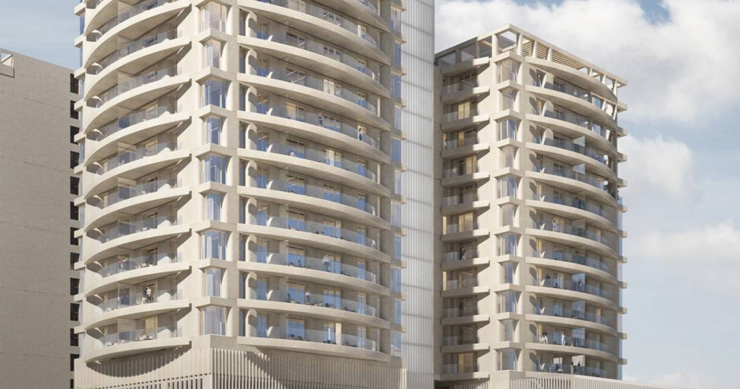 Kronos invertirá 70 millones para levantar el rascacielos residencial más alto de Valencia