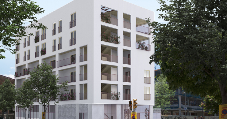Barcelona sigue probando el modelo de vivienda cooperativa con una nueva promoción