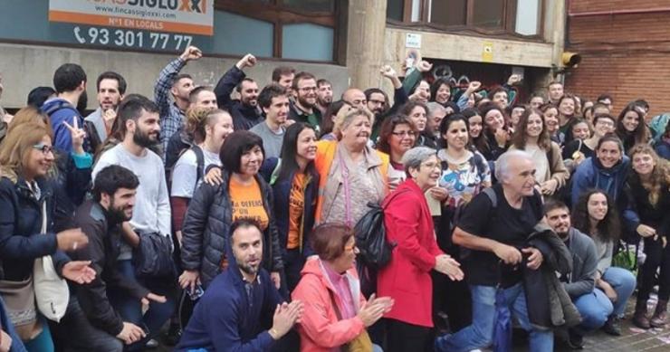 El Sindicato de Inquilinos de Barcelona orquesta la cacería contra una propietaria particular