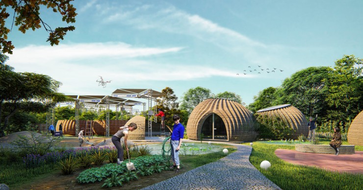 TECLA, el proyecto de impresión 3D que llegará en 2020 y quiere revolucionar los métodos de construcción