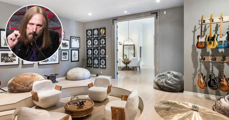 La antigua mansión del artista Tom Petty en California sale de nuevo a la venta
